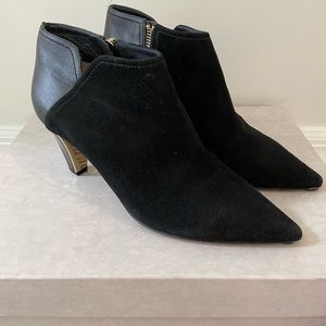 Jimmy choo black 3 inch suede high heels